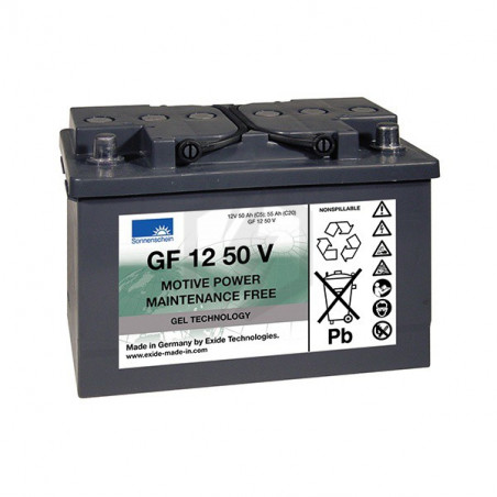 Batterie Gel Sonnenschein GF12050 V 12v 50ah