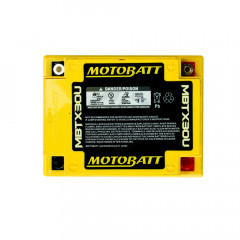 Batterie Motobatt QuadFlex AGM MBTX30U 12V 32ah 390A 53030 YIX30L-BS