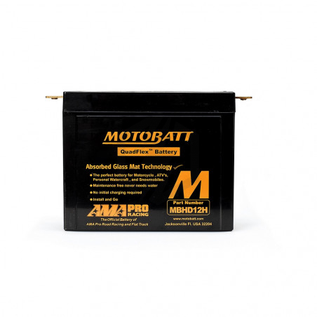Batterie Motobatt QuadFlex AGM MBHD12H 12V 33ah 390A YHD12