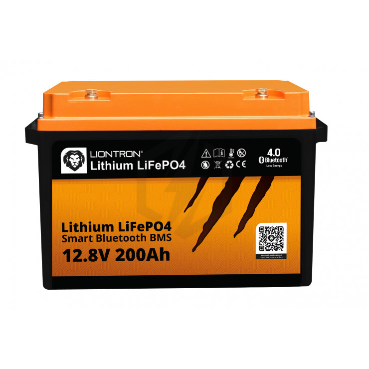 Batterie Liontron Lithium LiFePO4 LX Smart BMS 12,8V 200Ah
