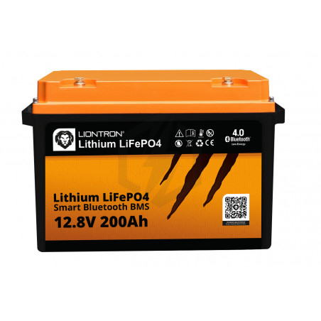 Batterie Liontron Lithium LiFePO4 LX Smart BMS 12,8V 200Ah