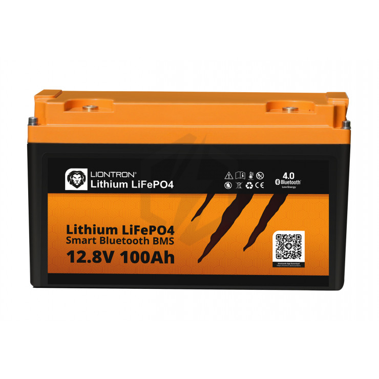 Batterie Liontron Lithium LiFePO4 LX Smart BMS 12,8V 100Ah