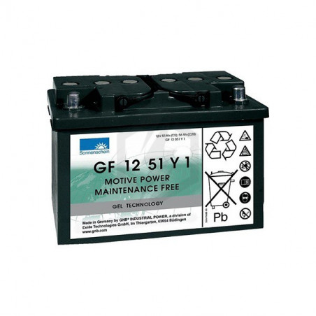Batterie Gel Sonnenschein GF12051 Y1 12v 55ah