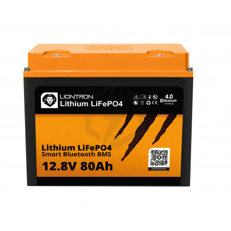 Batterie Liontron Lithium LiFePO4 LX Smart BMS 12,8V 80Ah