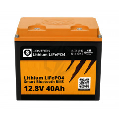 Batterie Liontron Lithium LiFePO4 LX Smart BMS 12,8V 40Ah