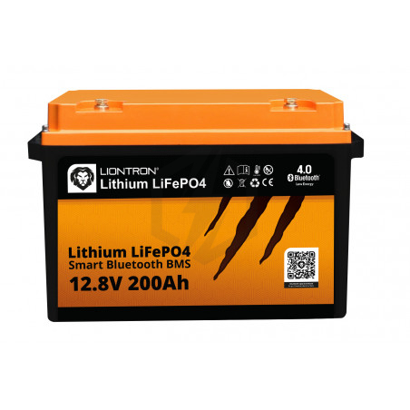 Batterie Liontron Lithium ARTIC -30°C LiFePO4 LX Smart BMS 12,8V 200Ah