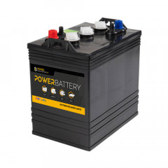 Batterie 12V 50Ah/C20 Plomb ouvert semi-traction +D (207x175x190