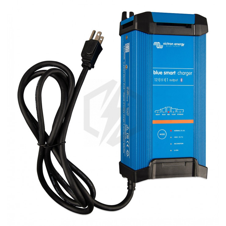 Chargeur de batterie 12V / 15A 2 sorties