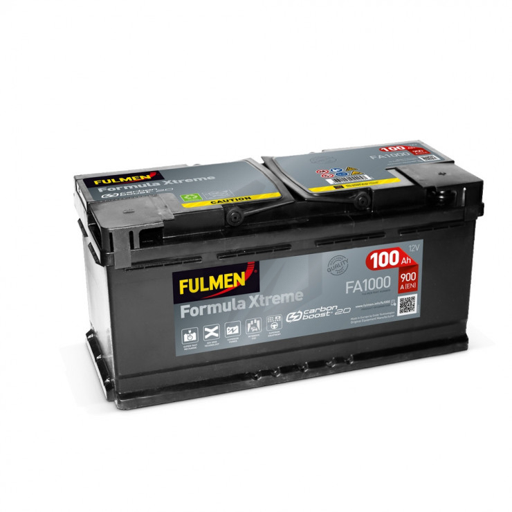 Batterie FULMEN Formula XTREME FA1000 12v 100AH 900A L5D