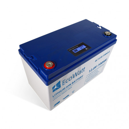 Batterie LiFePO4 12.8V 100ah Ecowatt