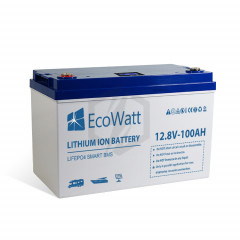 Batterie LiFePO4 12.8V 100ah Ecowatt