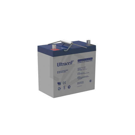 Batterie Gel Ultracell UCG55-12 12v 55ah