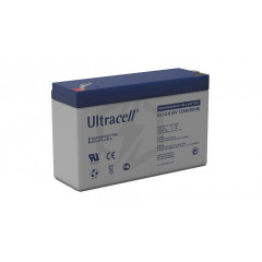 Batterie plomb étanche UL12-6 Ultracell 6v 12ah