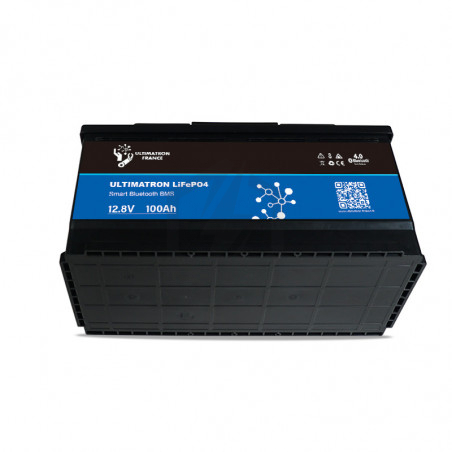 Batterie LiFePO4 ULS-12-100 12.8V 100ah Ultimatron BMS L05