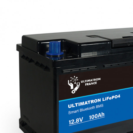 Batterie LiFePO4 ULS-12-100 12.8V 100ah Ultimatron BMS L05