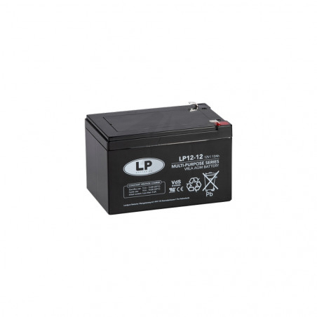 Batterie VRLA AGM LP12-12 T2 Landport 12V 12ah