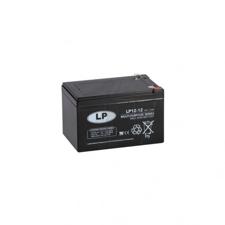 Batterie VRLA AGM LP12-12 VDS Landport 12V 12ah