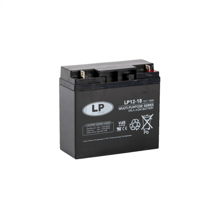 Batterie VRLA AGM LP12-18 VDS Landport 12V 18ah