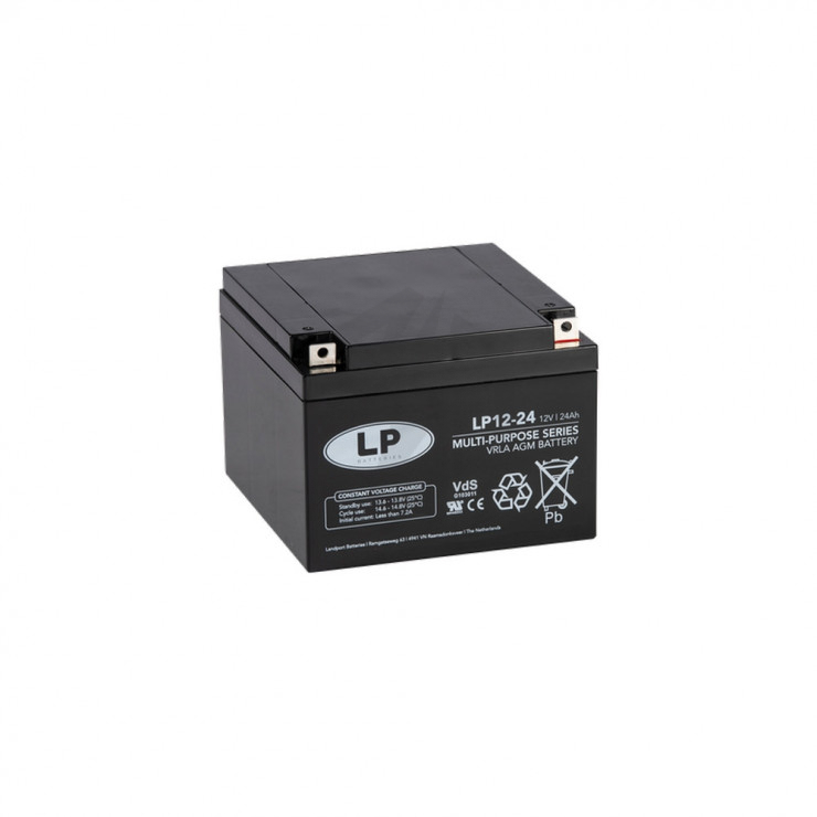 Batterie VRLA AGM LP12-24 T3 VDS Landport 12V 24ah