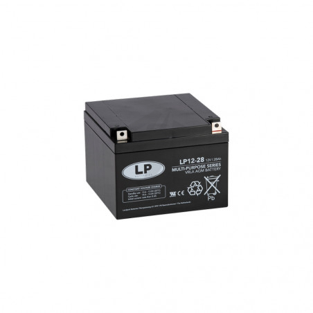 Batterie VRLA AGM LP12-28 Landport 12V 28ah