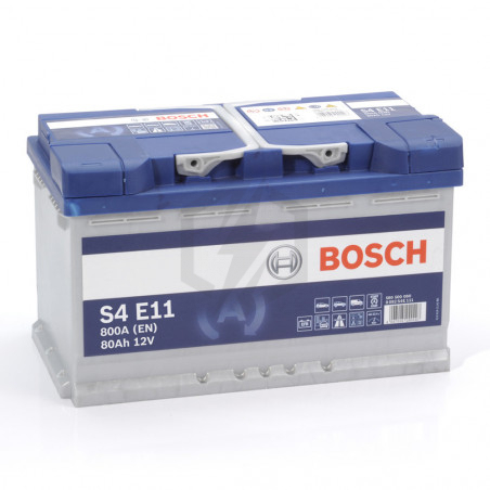 Batterie Bosch EFB S4E11 12v 80ah 800A 0092S4E111 L4D