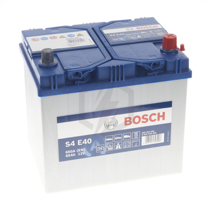 Batterie voiture Bosch Start&Stop EFB S5-E05 - 60Ah / 560A - 12V - Feu Vert