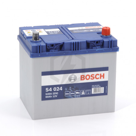 0 092 S40 240 BOSCH S4 024 S4 Batterie 12V 60Ah 540A B00 Batterie au plomb