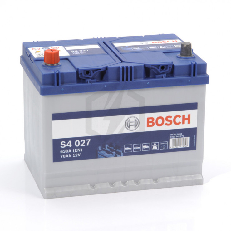 Batterie Bosch S4027 12v 70ah 630A 0092S40270 D26
