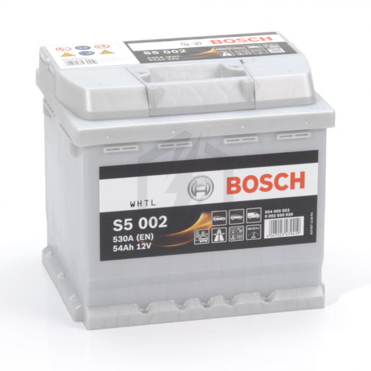 BOSCH Starterbatterie 12V 554 400 053 54Ah S5 002 H4