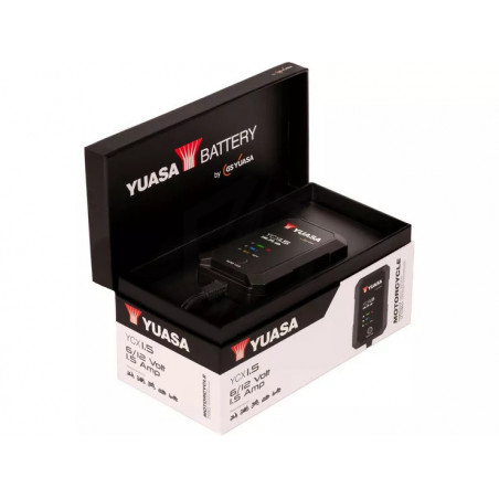 Chargeur de batterie YUASA YCX1.5 6V ET 12V 1.5A