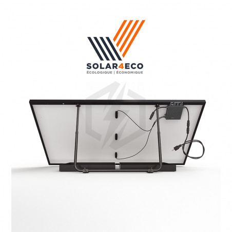 Kit complet prêt à brancher panneaux solaire Solar4eco 400W - Sunology Play  station