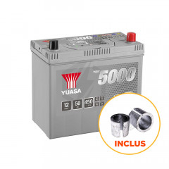 Batterie Yuasa SMF YBX3075 12V 60ah 550A LB2D