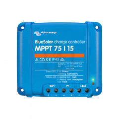 Controleur de charge solaire MPPT 75/15 Victron Energy Blue solar 12/24V  SCC010015050R