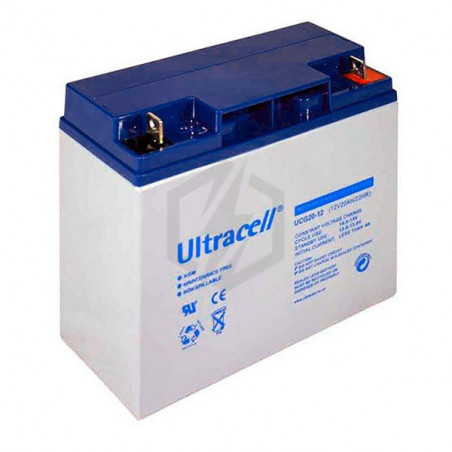 BATTERIE GEL ETANCHE 12V 20Ah - CP12-20 - 160CCA 106447 : securemail.fr