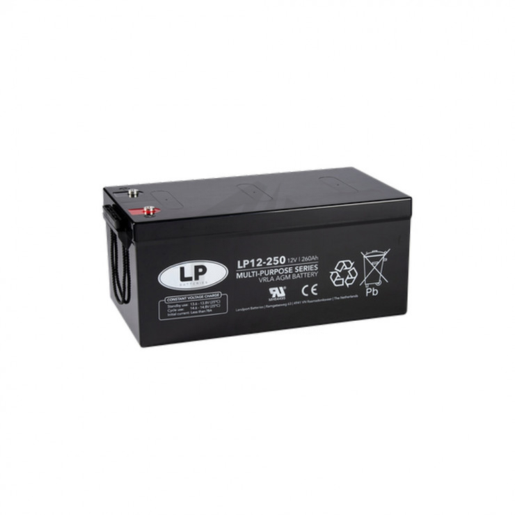 Batterie VRLA AGM LP12-250 Landport 12v 250ah