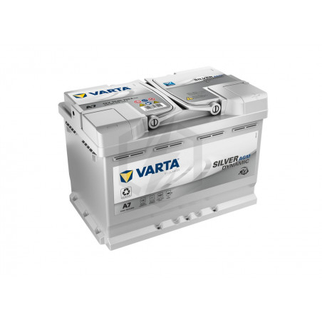Batterie Varta START-STOP AGM E39 12V 70ah 760A 570 901 076 L3D