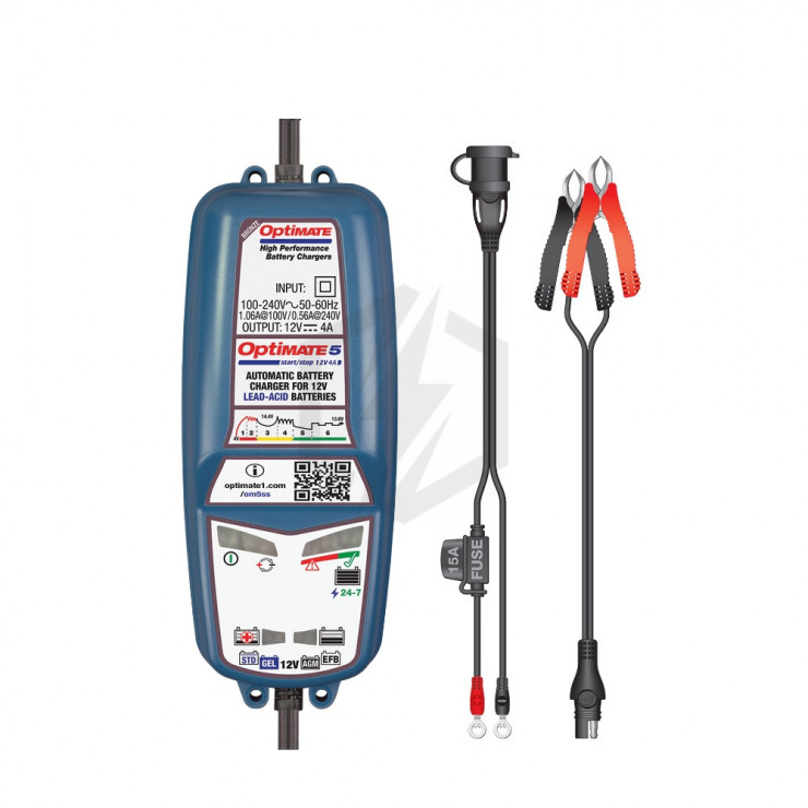 Chargeur Tecmate OPTIMATE 5 - TM220 - Outillage et entretien 