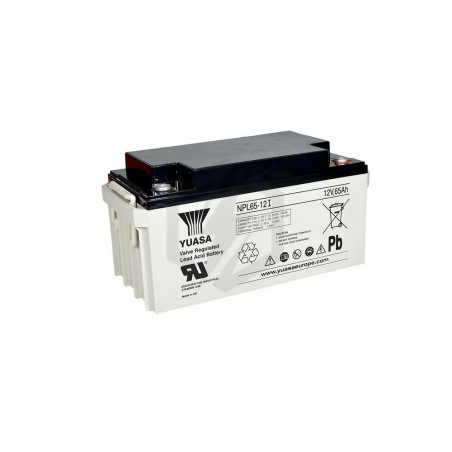 Batterie plomb étanche NPL65-12 Yuasa 12v 65ah