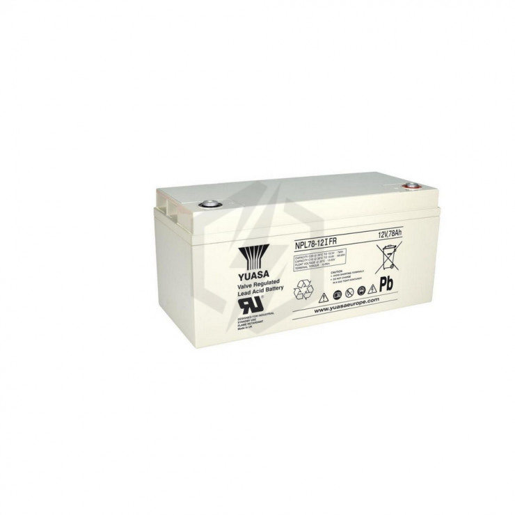 Batterie plomb étanche NPL78-12 Yuasa 12v 78ah