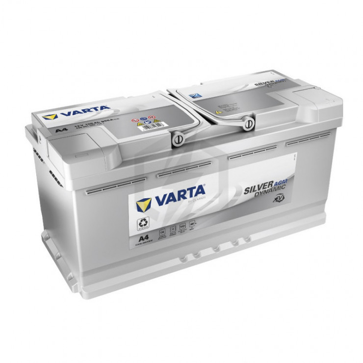 Batterie Varta START-STOP AGM A4 12V 105ah 950A 605 901 095 L6D