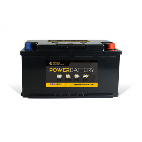 Batterie LITHIUM Fer Phosphate (LiFePO4) 12.8V 100ah Power Battery L5