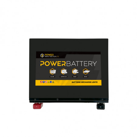 Batterie LITHIUM Fer Phosphate (LiFePO4) 12.8V 280ah Power Battery sous siège