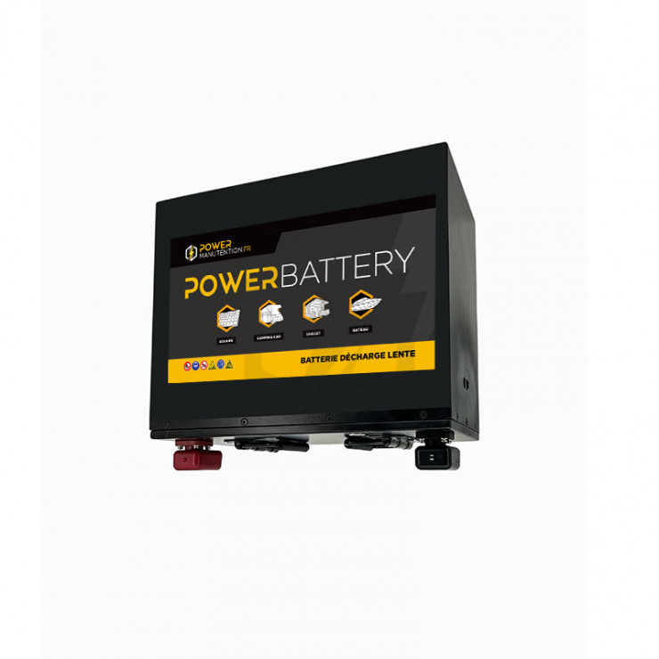 Batterie décharge lente Power Battery 12v 100ah