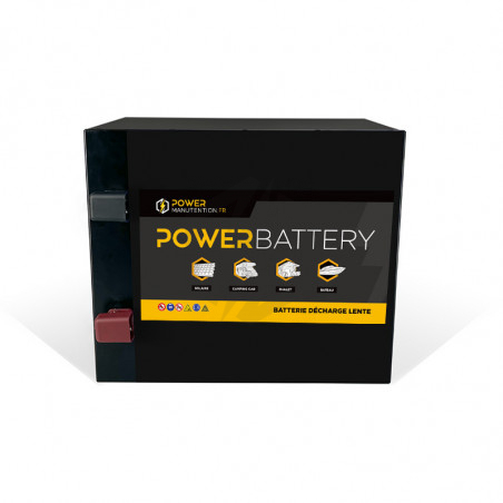 Batterie LITHIUM Fer Phosphate (LiFePO4) 12.8V 560ah Power Battery sous siège