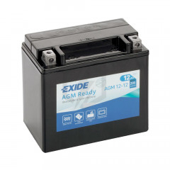 Batterie moto Exide AGM12-12 YTX14-BS 12v 12ah 200A