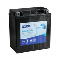 Batterie moto Exide AGM12-16 YTX16-BS 12v 16ah 170A