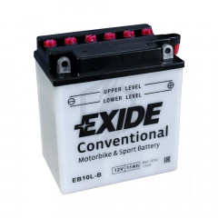 Batterie moto Exide EB10L-B YB10L-B 12v 11ah 130A