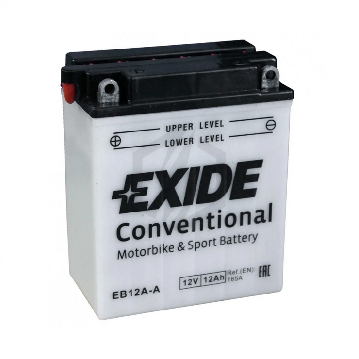 Batterie moto Exide EB12A-A YB12A-A 12v 12ah 165A