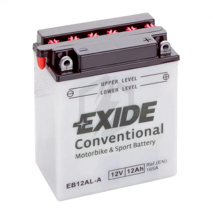 Batterie moto Exide EB12AL-A YB12AL-A 12v 12ah 165A