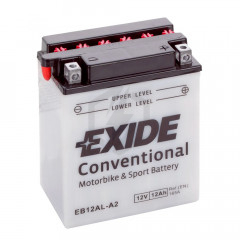 Batterie moto Exide EB12AL-A2 YB12AL-A2 12v 12ah 165A